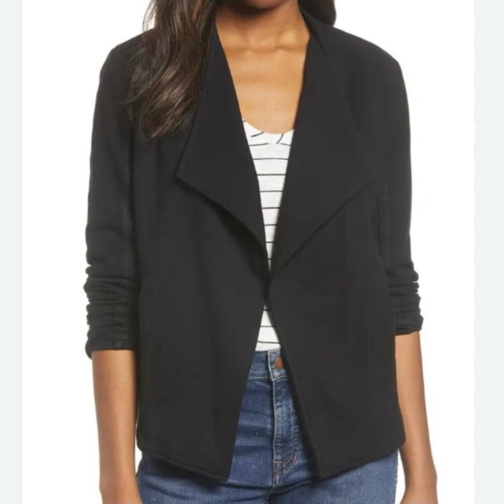 Knit blazer